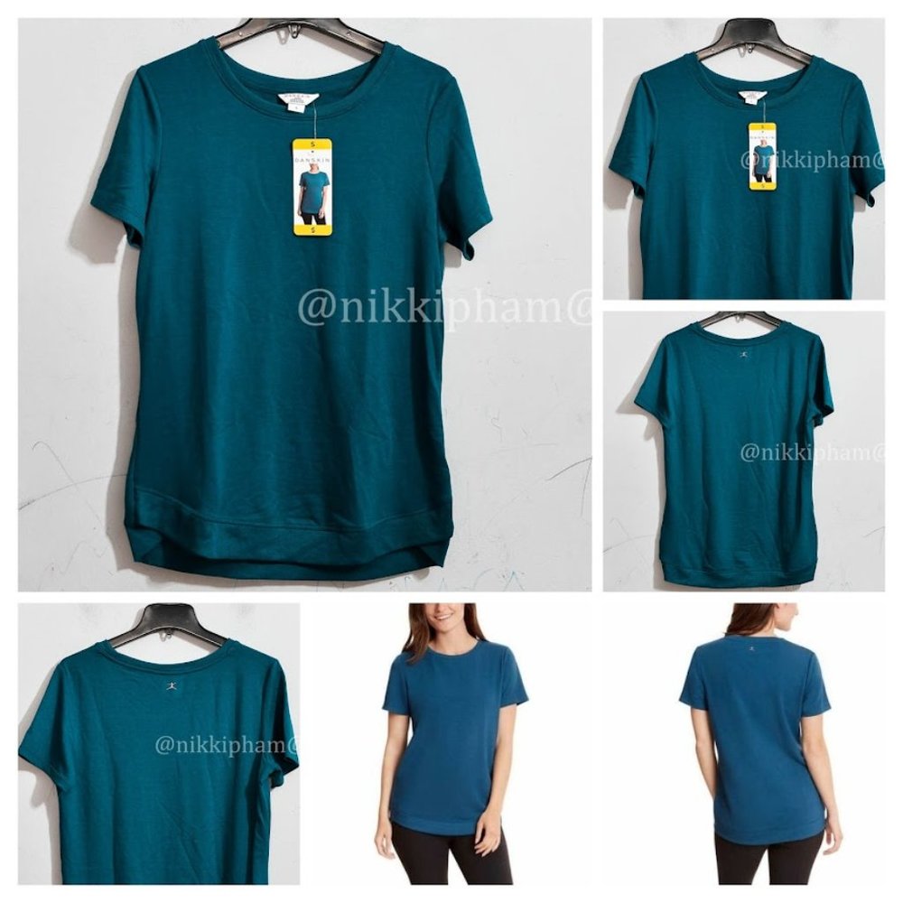 Danskin Ladies  top Tulip Hem Tunic